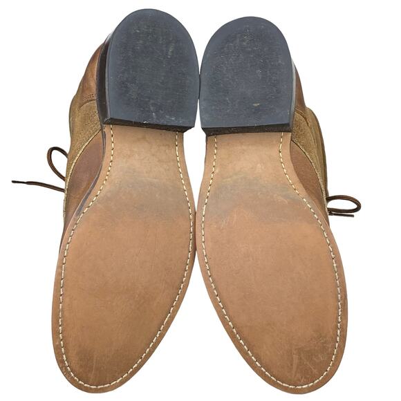 Laredo Women's Roper Brown Leather Suede Lace Up Wester Boot Size US 7.5 - Picture 9 of 10